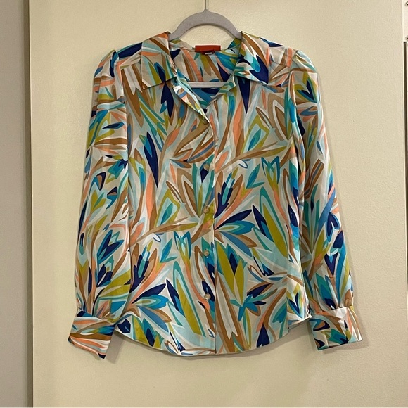 MISSONI for TARGET Multicolor Abstract Buttondown Shirt - Picture 5 of 11